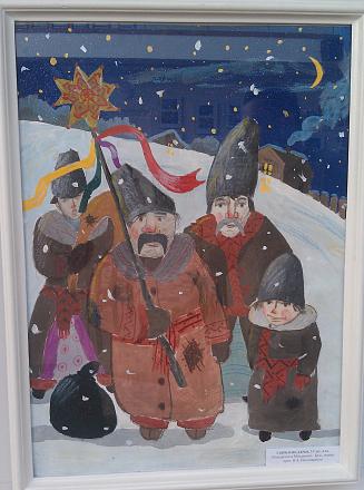 Нажмите на изображение для увеличения
Название: Рождество в Молдавии. Картина - бумага и гуашь..jpg
Просмотры: 622
Размер: 99.4 Кб
ID: 18915