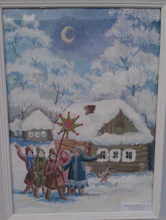 Нажмите на изображение для увеличения
Название: Колядки - бумага и гуашь.jpg
Просмотры: 609
Размер: 74.4 Кб
ID: 18916